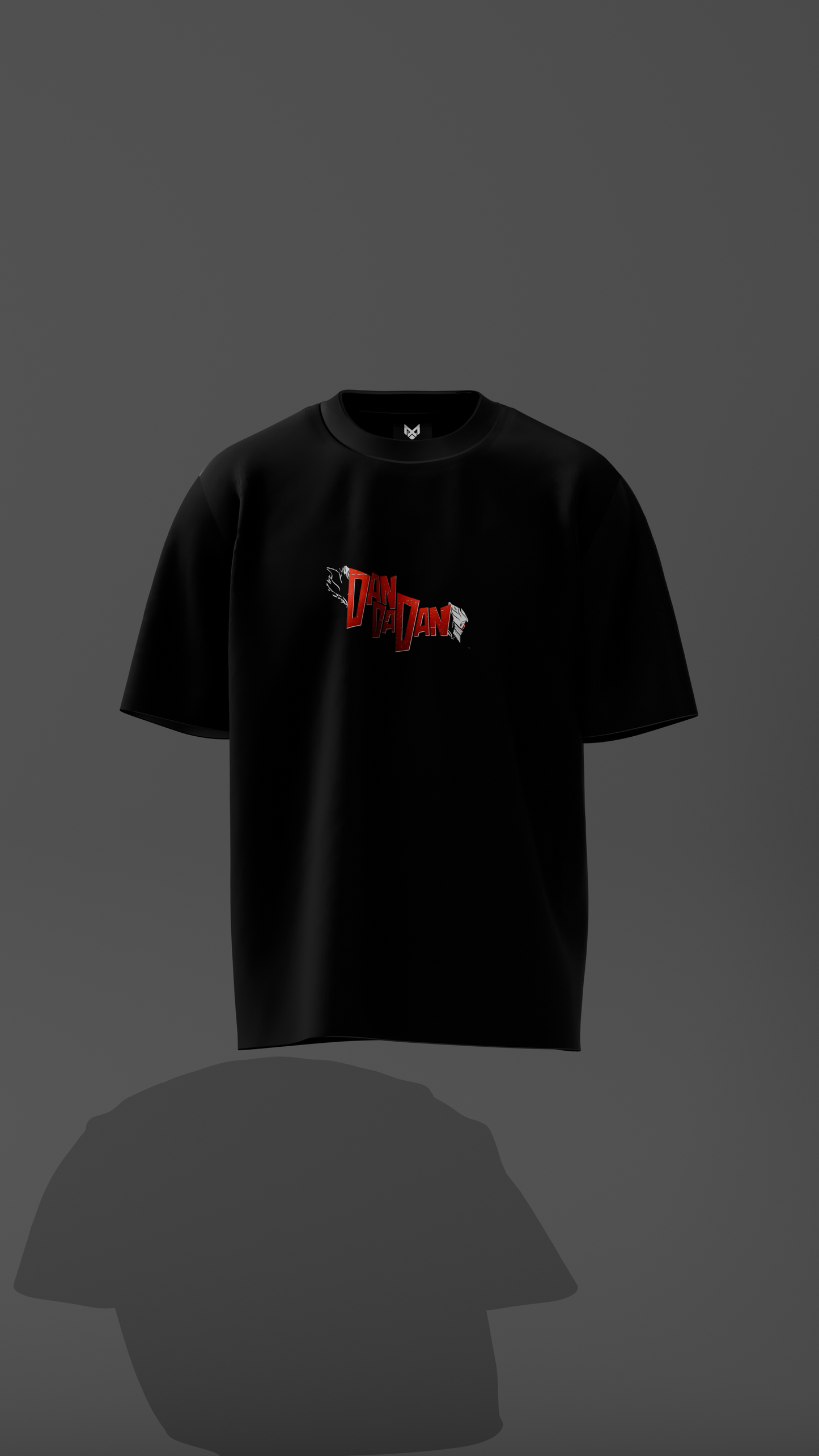Dandadan – “Catch Me If You Can” Oversized Graphic Tee