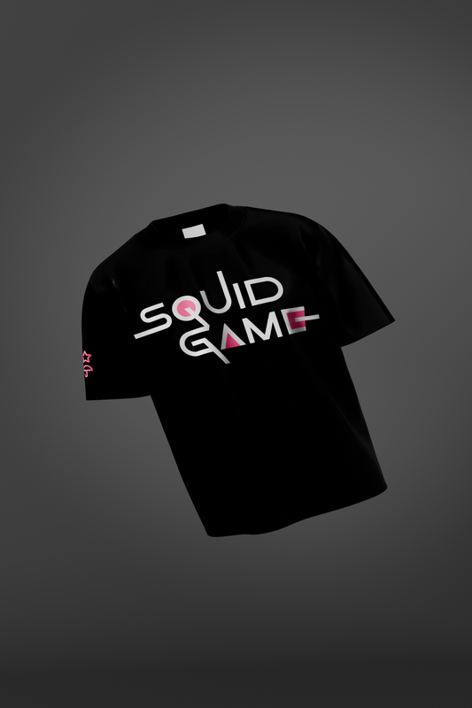 Squid Game Oversized Graphic T-Shirt