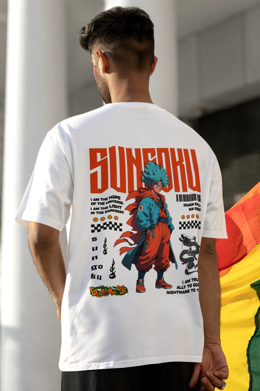 Dragon Ball Z Son Goku Anime Oversized T-Shirt – Unisex | Pride Edition