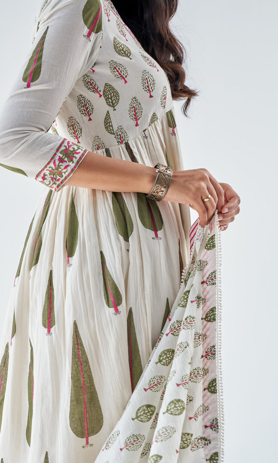 RIDHI-2 Elegant Cotton 3-Piece Kurta Set