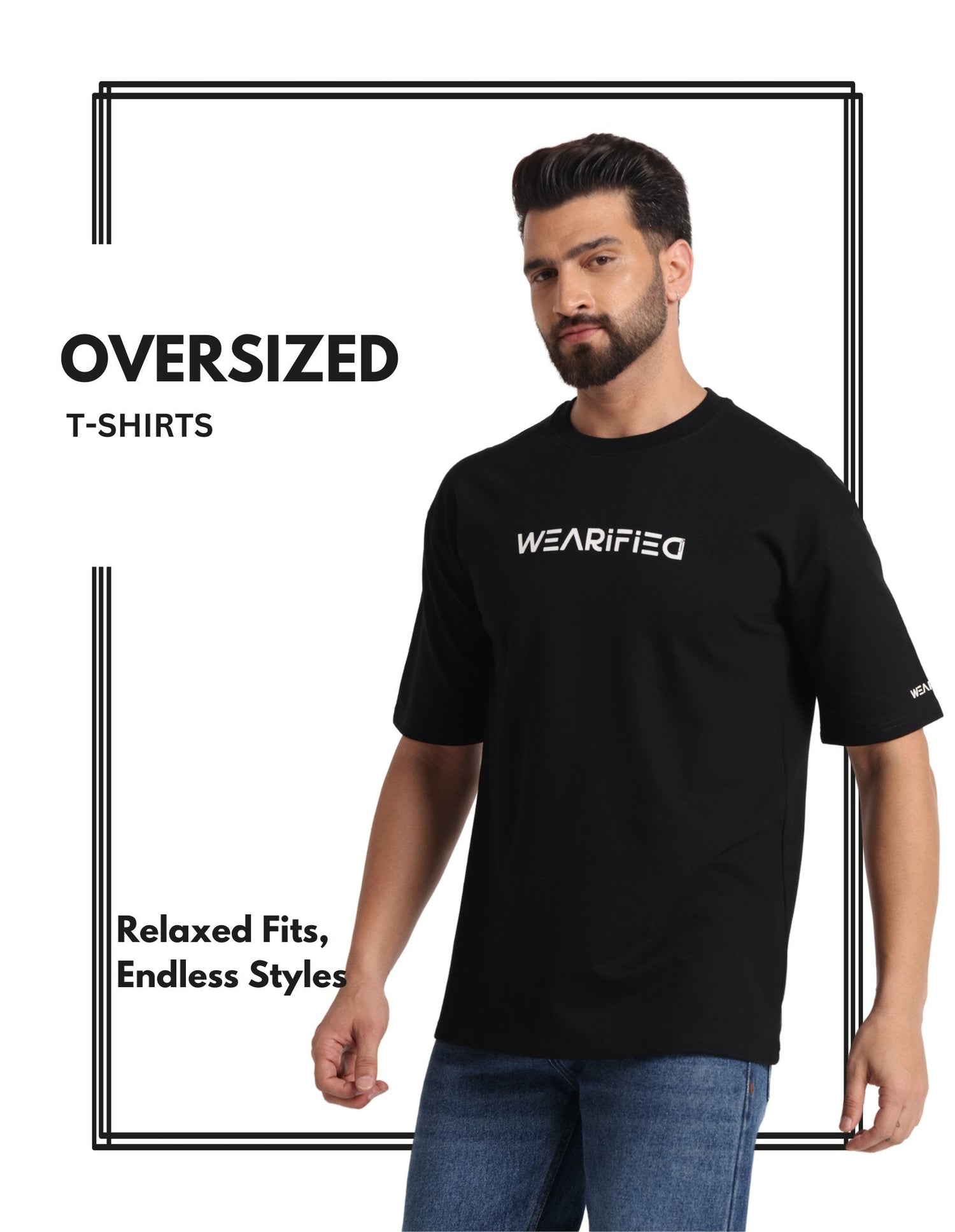 Oversized T-Shirts by Wearified - Wearified