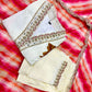 PANCHHI Gadhawal Fabric 3-Piece Kurta Set with Pink Dupatta