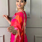 Bhoomi – Elegant Roman Mull Suit Set with Embroidered Neckline