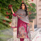 Rakhi 3-Piece Malai Satin Silk Suit Set with Dupatta