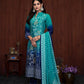 Kashish 3-Piece Chinon Suit Set – Elegant Festive Wear