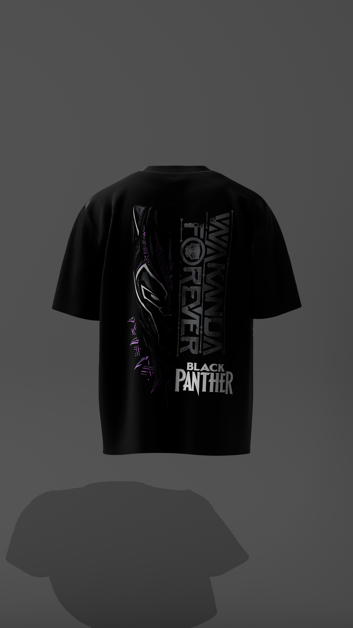 EYES OF WAKANDA – Black Panther Oversized T-Shirt