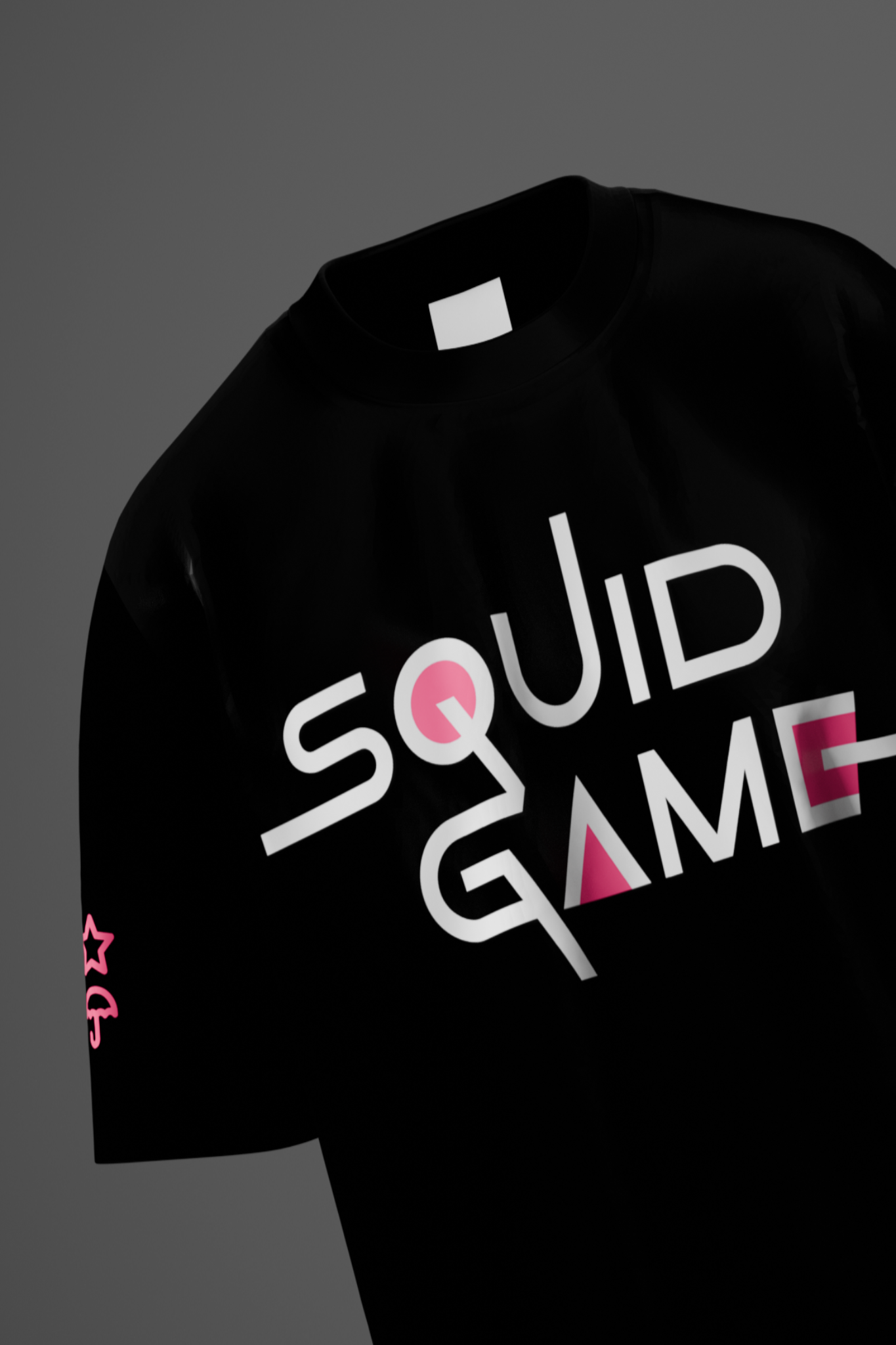 Squid Game Oversized Graphic T-Shirt
