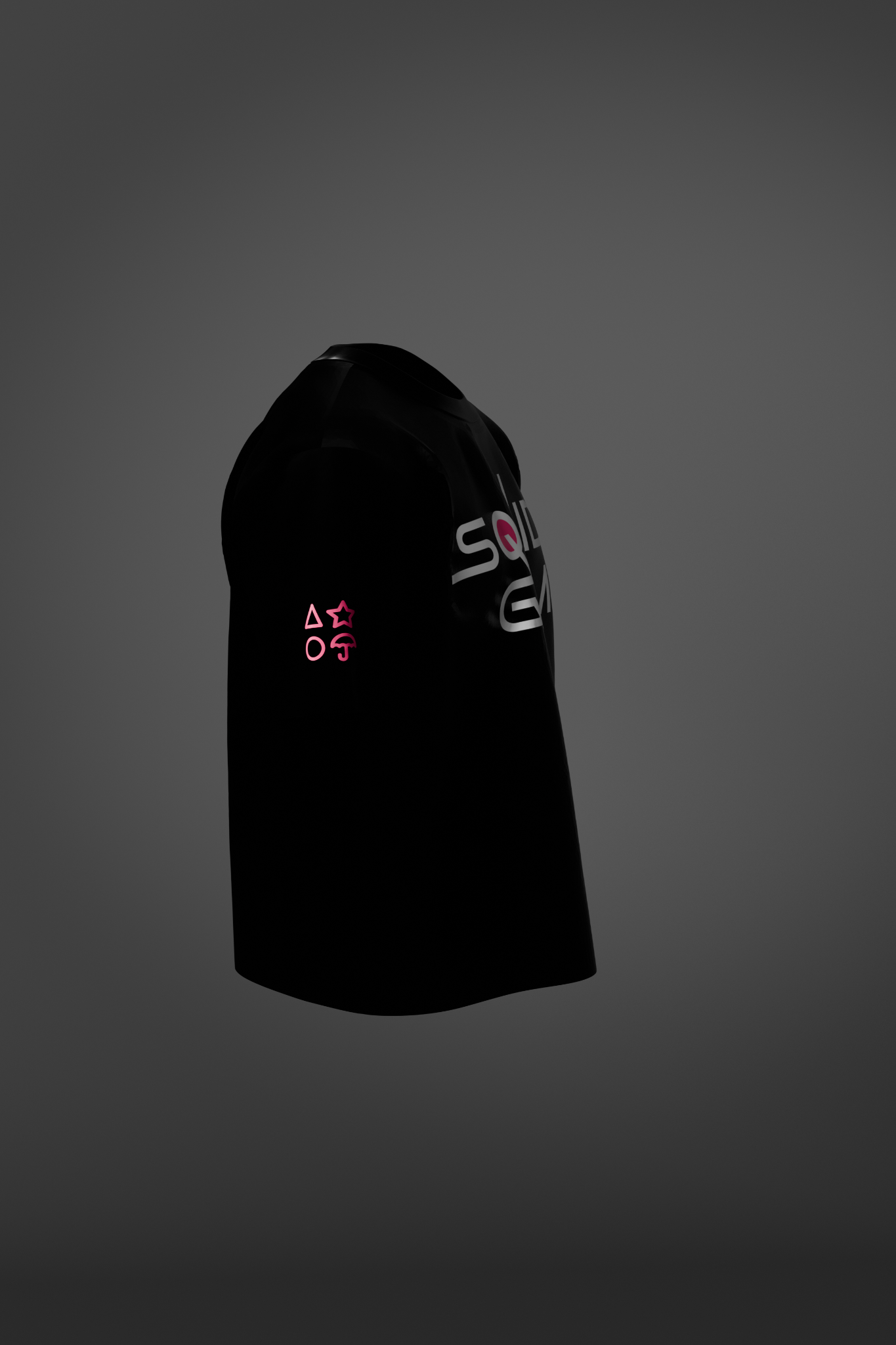 Squid Game Oversized Graphic T-Shirt