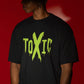 TOXIC Oversized Graphic T-Shirt – 100% Cotton