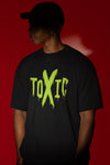 TOXIC Oversized Graphic T-Shirt – 100% Cotton