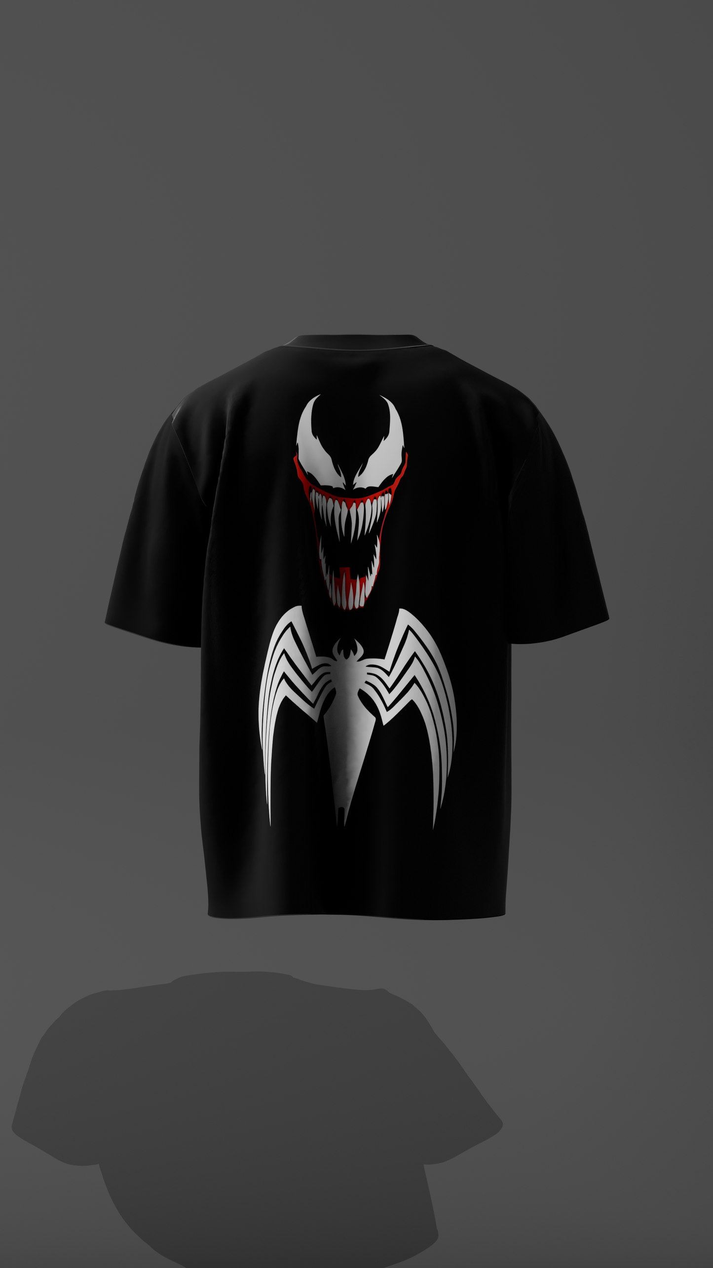 Venom Oversized Graphic T-Shirt