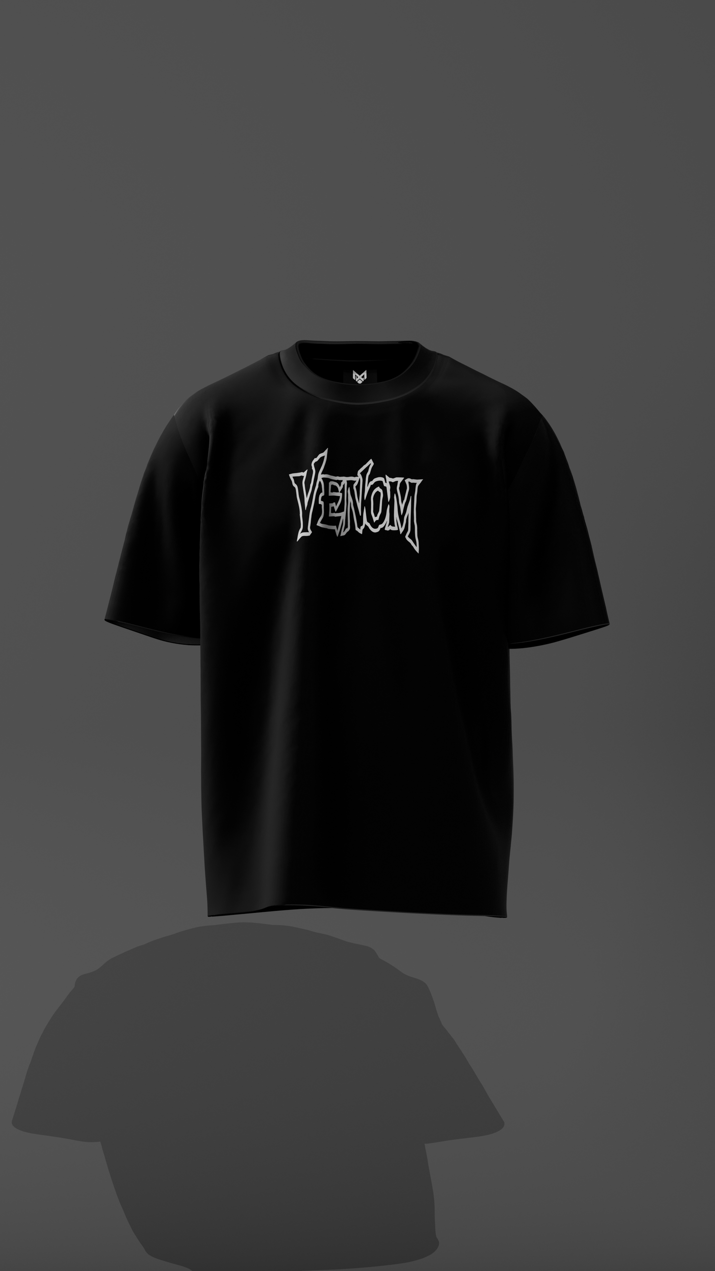 Venom Oversized Graphic T-Shirt
