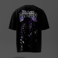 Black t-shirt with 'Black Panther' graphic on a gray background
