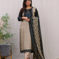 Pushpa – Elegant Linen Cotton Straight Kurta Set
