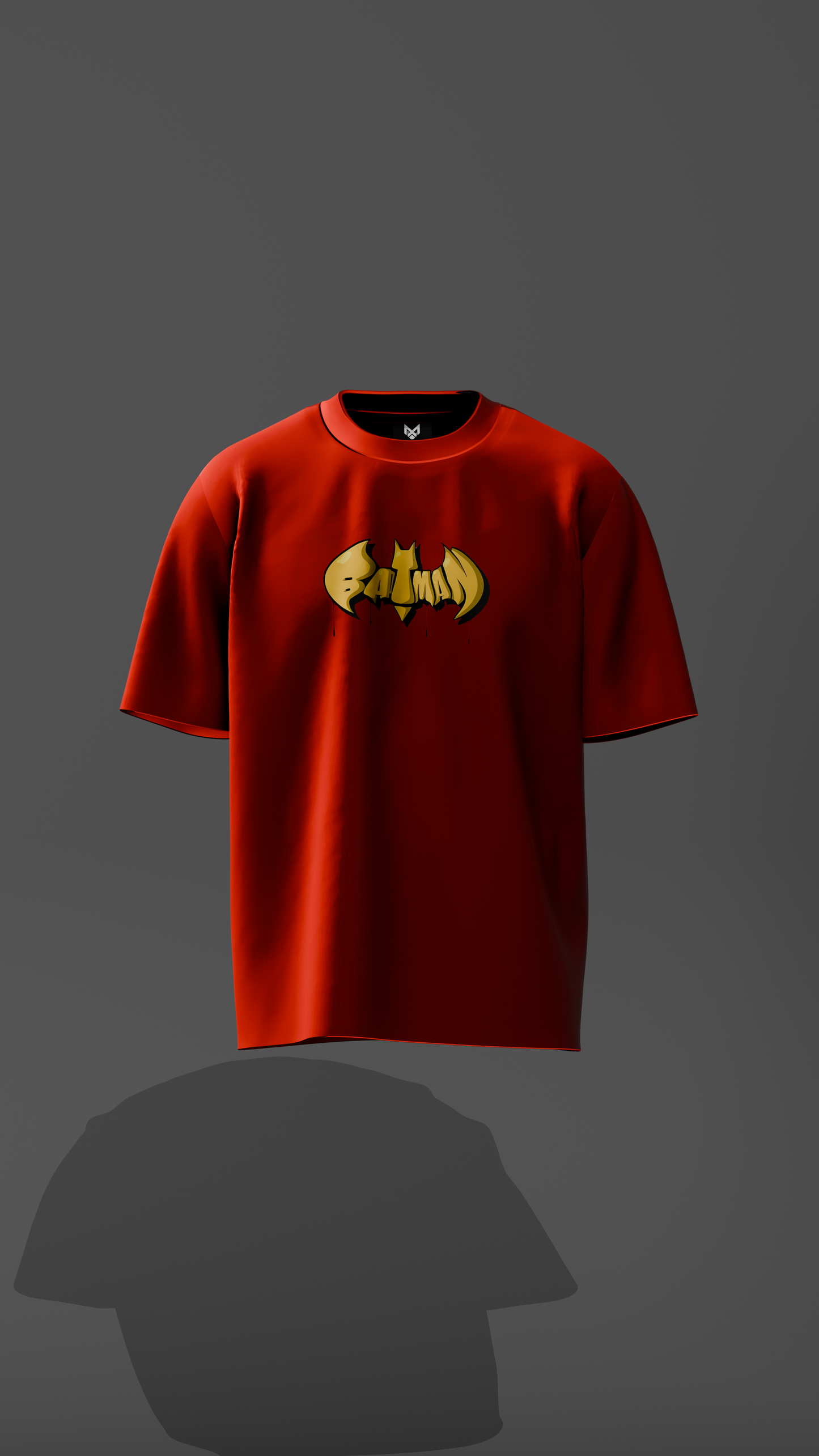 Red Batman Graphic T-Shirt – Casual Unisex Tee