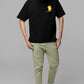 Bart Simpson Oversized Streetwear T-Shirt – Black | Men's Graphic Tee - Wearified