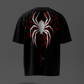 Black Spider Venom Oversized Graphic T-Shirt - Wearified