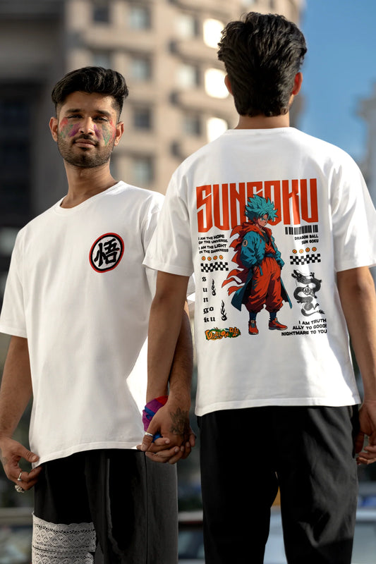 Dragon Ball Z Son Goku Anime Oversized T-Shirt – Unisex | Pride Edition