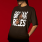 "Break Rules" Graphic Freedom Tee – Noir Black - Wearified