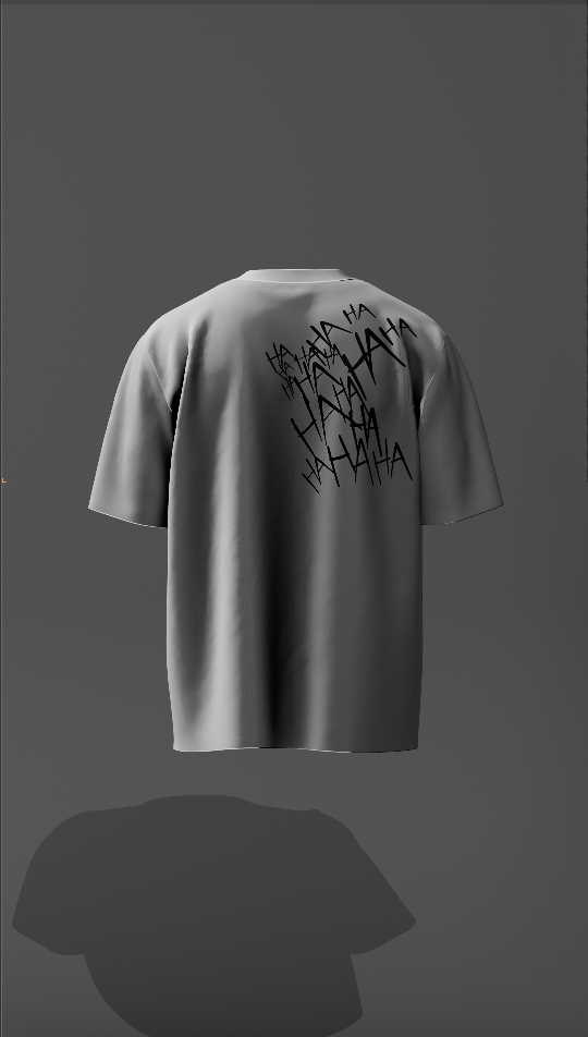 Batman "HAHA" White Oversized T-Shirt