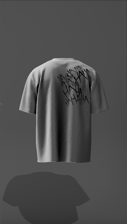 Batman "HAHA" White Oversized T-Shirt