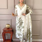 DOLLY – Elegant Muslin 3-Piece Set with Leafy Minimalist Print
