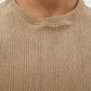 Daily Luxe Jacquard Sweatshirt – Desert Sand - Wearified