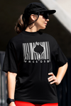 Freedom Barcode Oversized T-Shirt – Graphic Streetwear Tee (220 GSM Cotton) - Wearified
