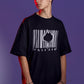 Freedom Barcode Oversized T-Shirt – Graphic Streetwear Tee (220 GSM Cotton) - Wearified