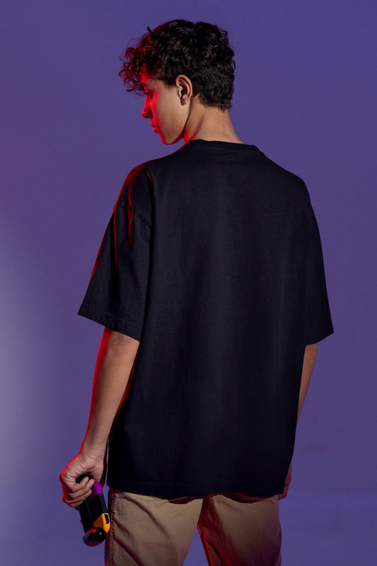 Freedom Barcode Oversized T-Shirt – Graphic Streetwear Tee (220 GSM Cotton) - Wearified