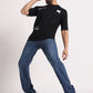 Men's Black "Smile" Oversized Graphic T-Shirt - Wearified