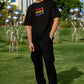 CHILL Oversized Graphic T-Shirt – Multi-Color Text Print