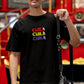 CHILL Oversized Graphic T-Shirt – Multi-Color Text Print