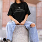 "Sensitive Content" Statement Tee – Midnight Black - Wearified