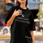 "Sensitive Content" Statement Tee – Midnight Black - Wearified