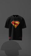 Superman's Red Logo Graphic Oversized T-shirt