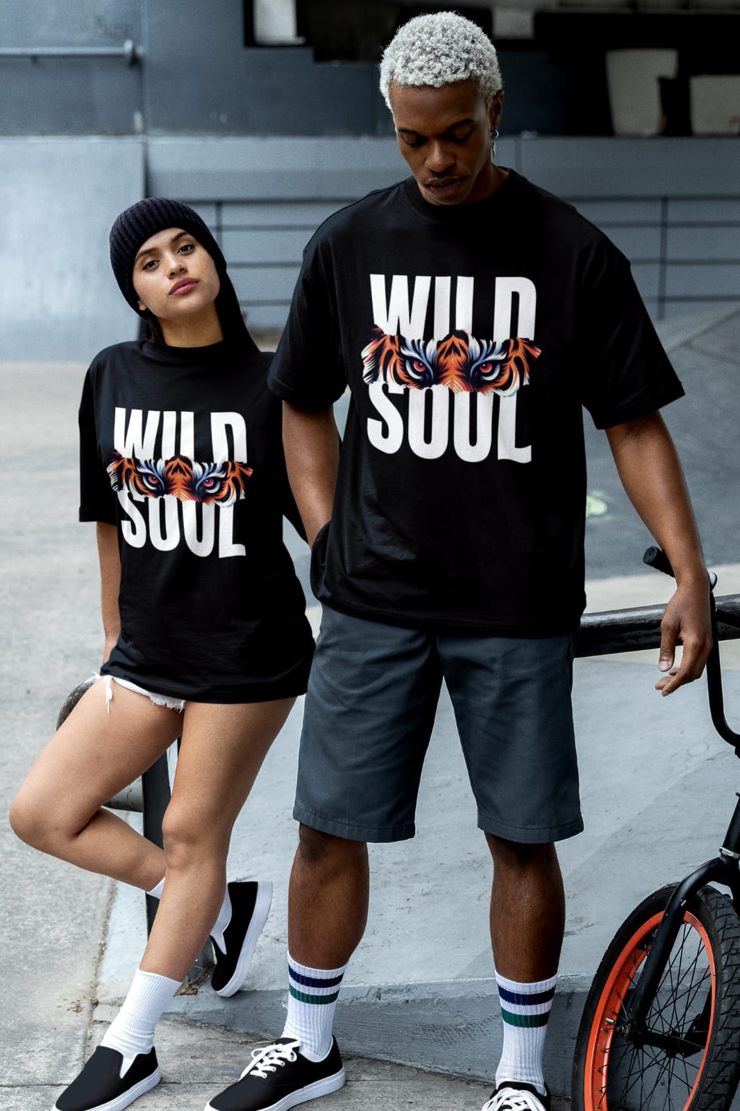 WILD SOUL Graphic Oversized T-Shirt Premium Cotton (Unisex Streetwear) - Wearified