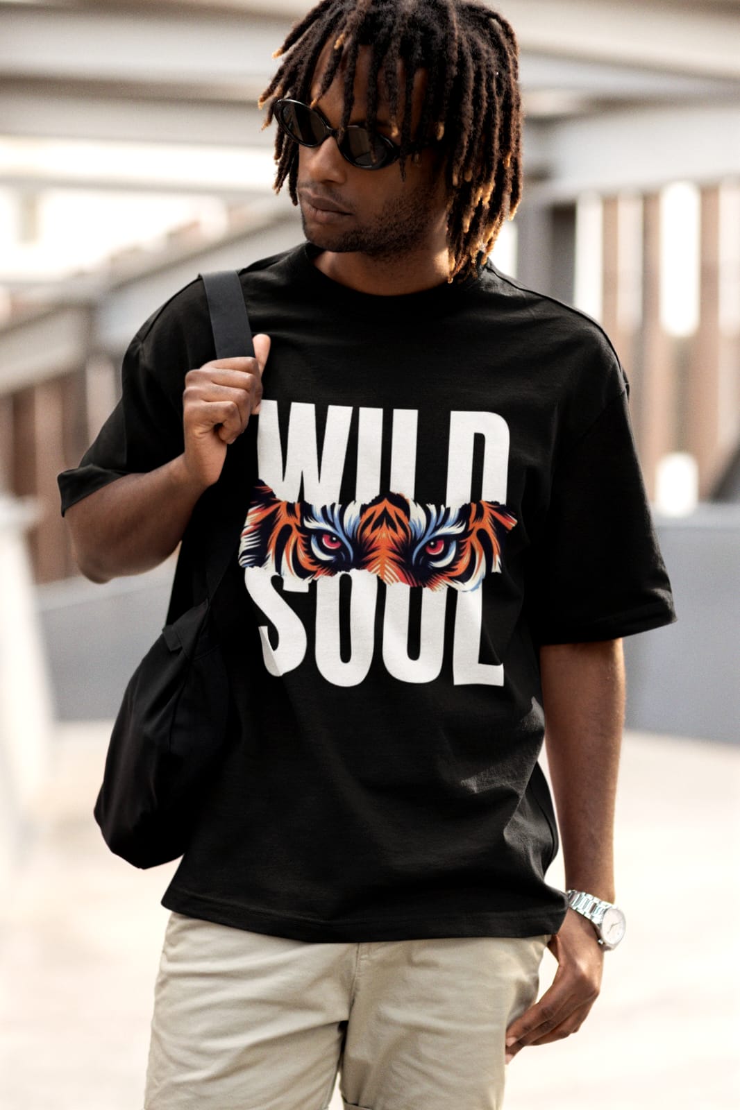 WILD SOUL Graphic Oversized T-Shirt Premium Cotton (Unisex Streetwear) - Wearified