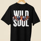WILD SOUL Graphic Oversized T-Shirt Premium Cotton (Unisex Streetwear) - Wearified