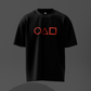 Squid Game Tripple Shaped Oversized T-shirt
